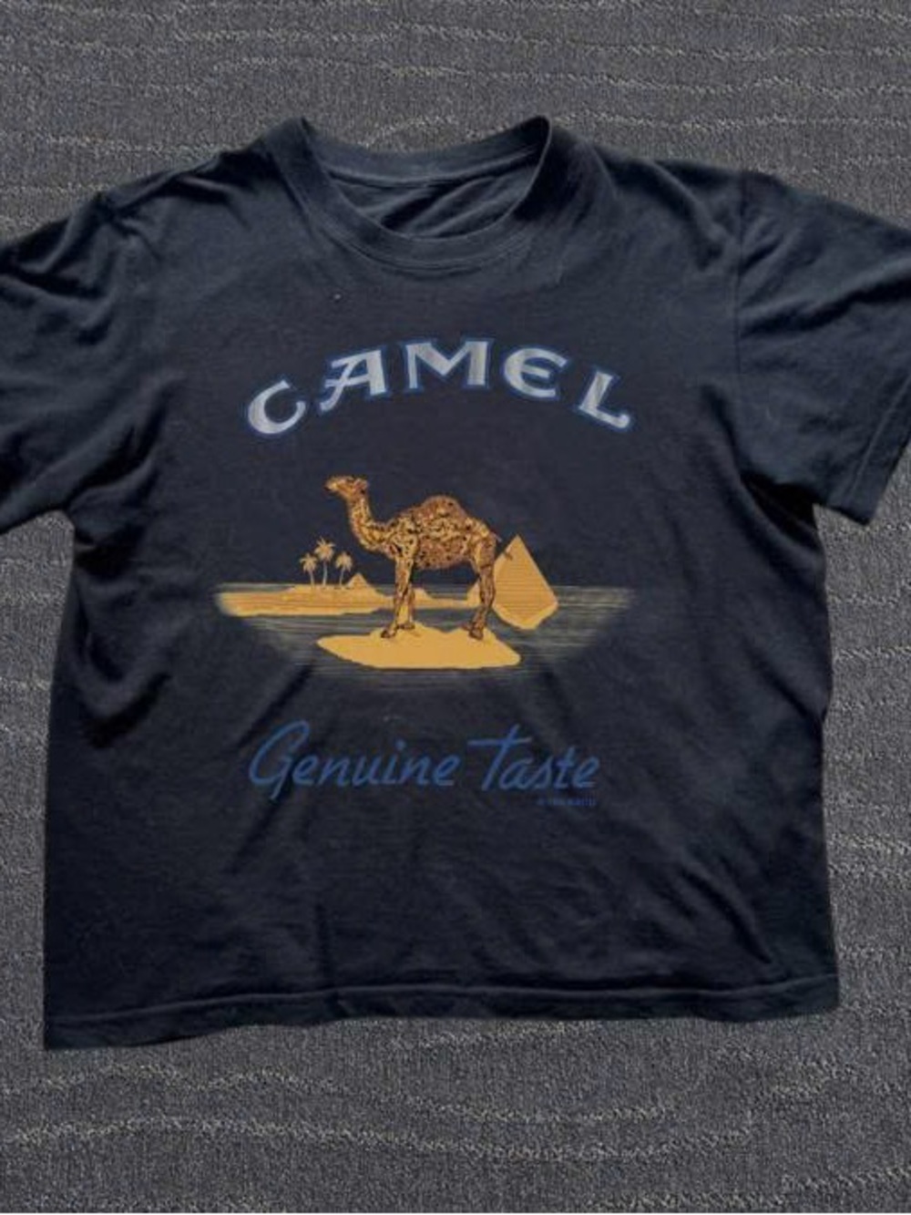 Camel black T shirt